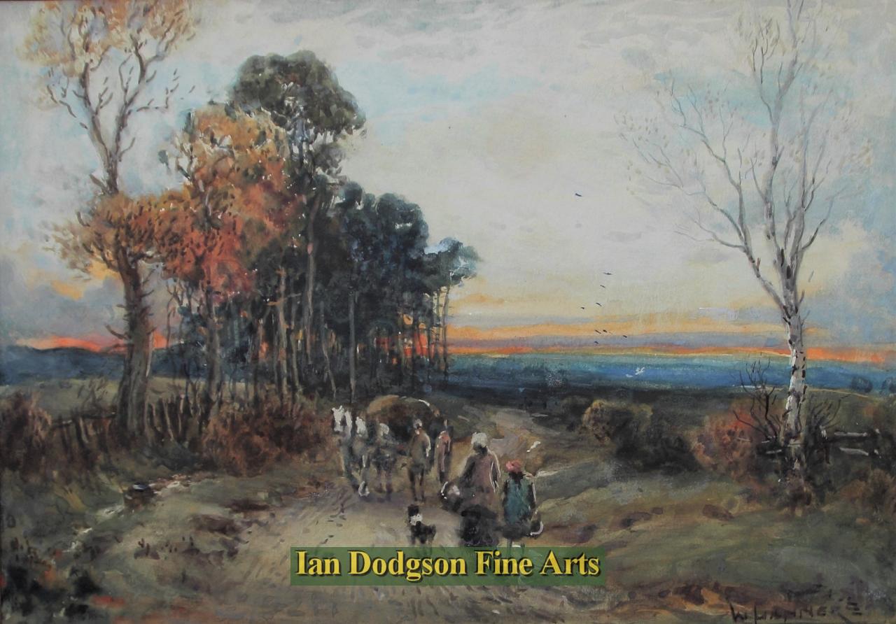 Evening in the Winster Valley by William Manners
