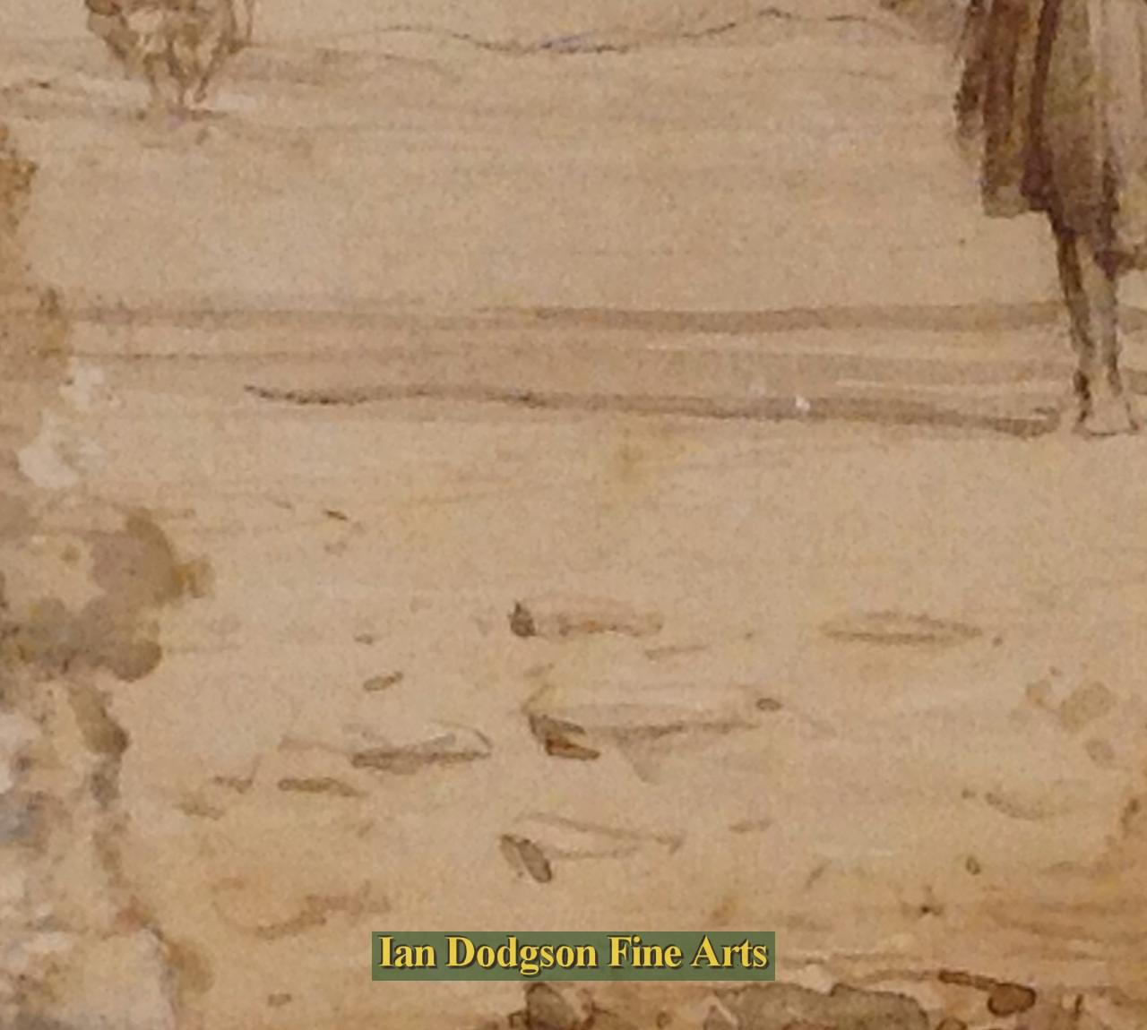 Ulverston Sands by David Cox Snr
