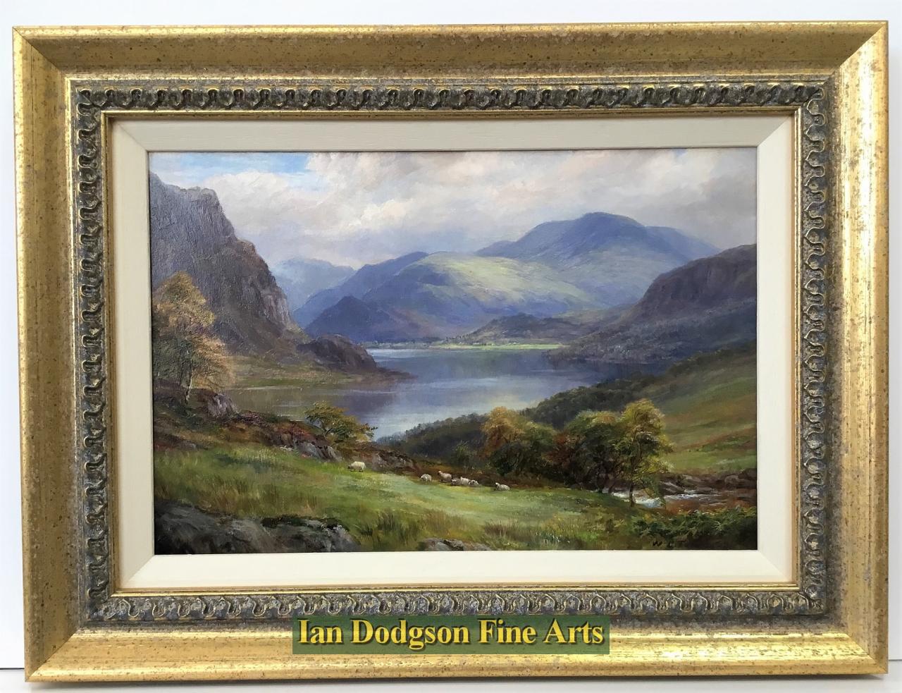 In the Lakes, Ennerdale Water by William Lakin Turner