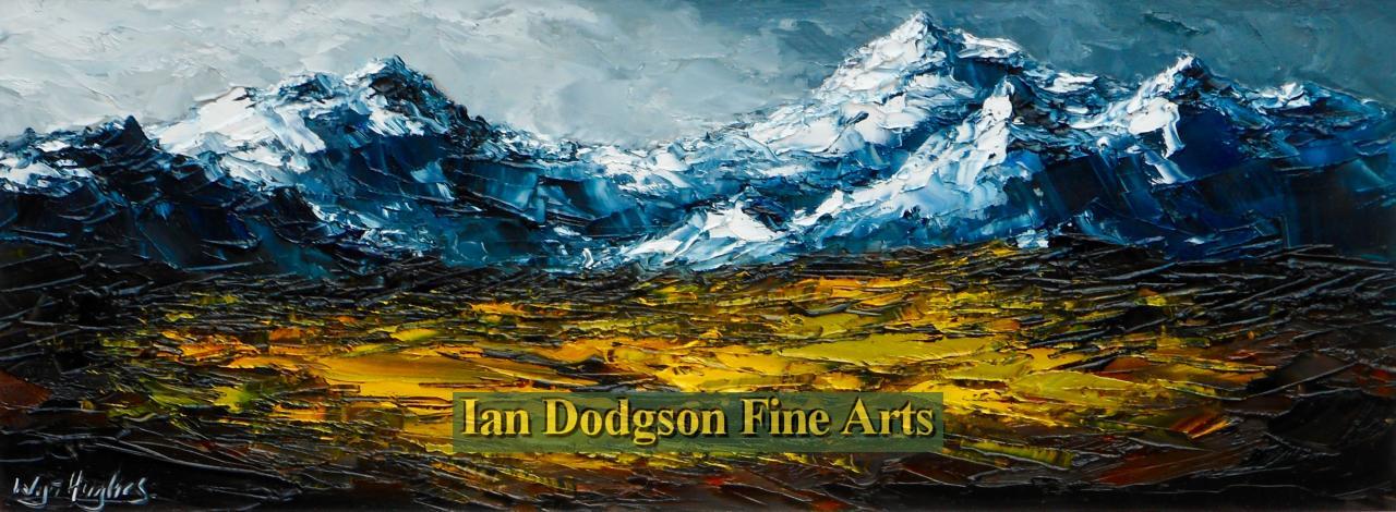 Wyn Hughes - Eryri Oil on board (2019)