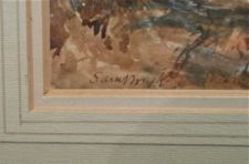 'Samuel Bough RSA, RA. - Border Landscape