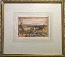'Samuel Bough RSA, RA. - Border Landscape