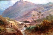 North Wales landscape by William Ward Gill