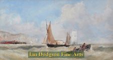 Off Dover by Edward Tucker snr