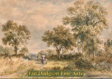 The corner of a Wheatfield, Conwy by John Steeple