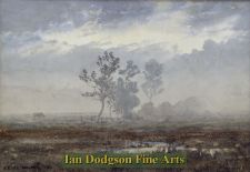 Early morning mist by Bernard Eyre Walker